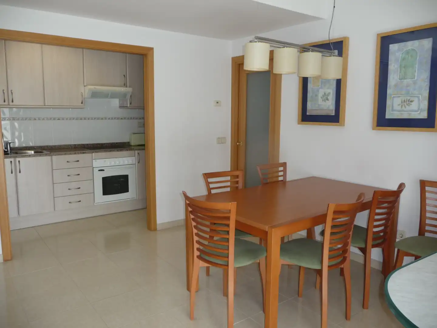 Esszimmer von Wohnungen zum Verkauf in Lloret de Mar mit Klimaanlage, Heizung und Terrasse