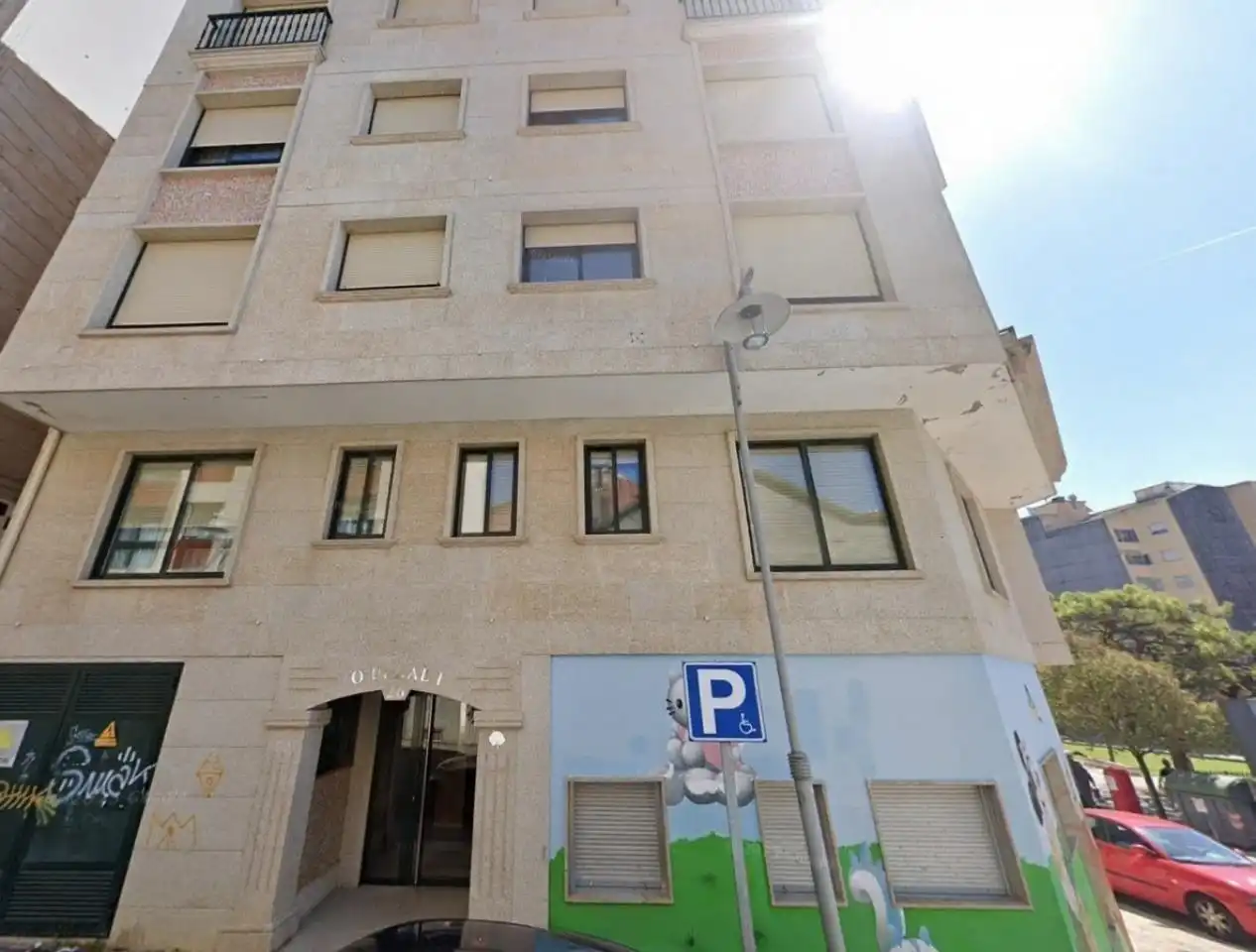 Vista exterior de Piso en venta en Cangas 