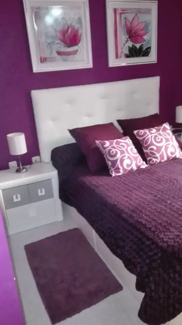 Bedroom of Flat for rent in La Línea de la Concepción  with Terrace, Furnished and Pets allowed