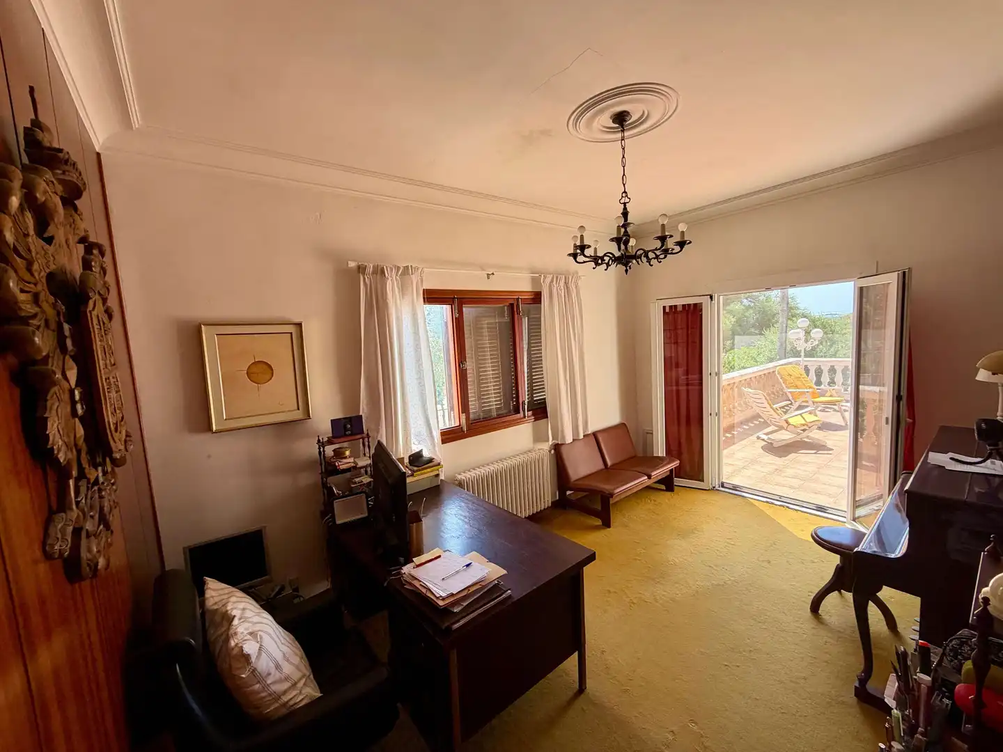 Sala de estar de Finca rústica en venta en Manacor con Aire acondicionado, Calefacción y Trastero