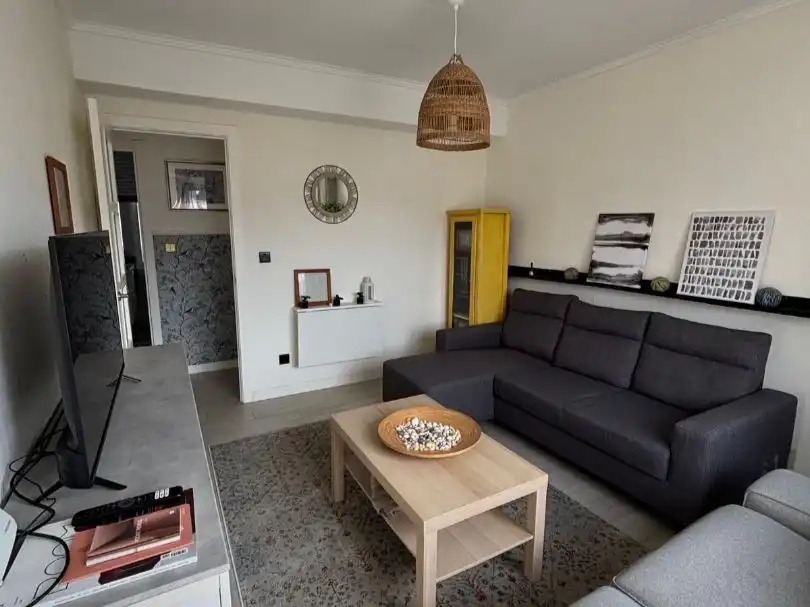 Living room of Flat for sale in Ferrol  with Heating, Storage room and Furnished