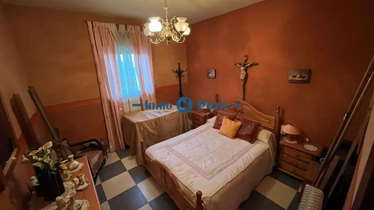 Bedroom of Houses for sale in Alange  with Private garden, Storage room and Swimming Pool