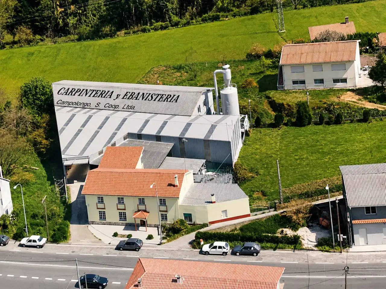 Exterior view of Industrial buildings for sale in Coristanco