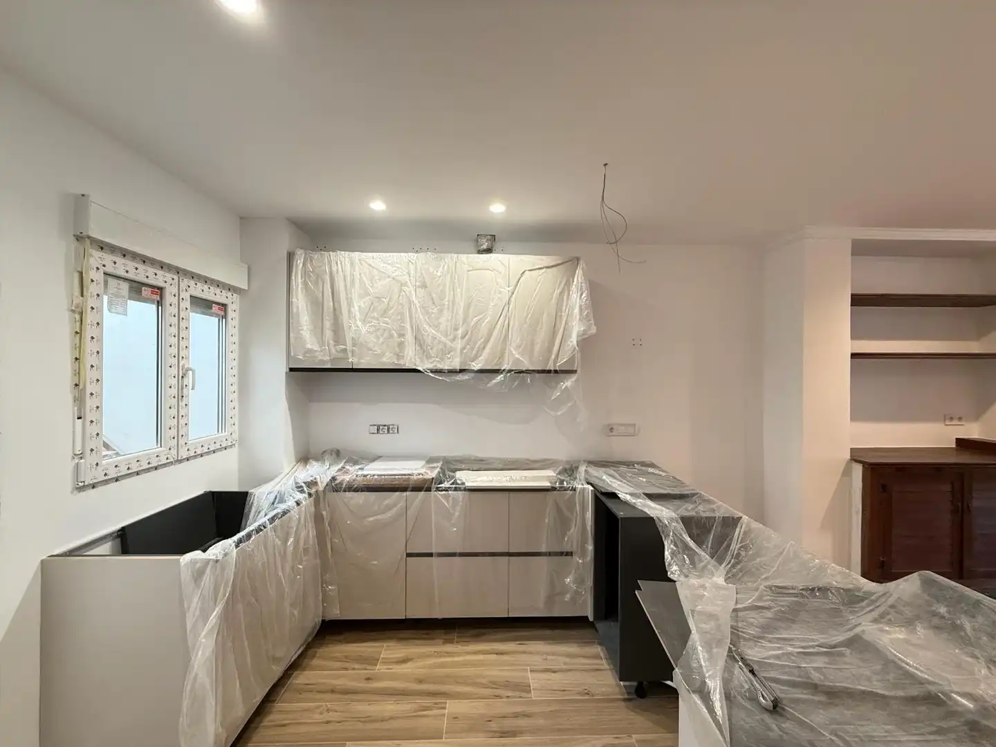 Cocina de Casa o chalet en venta en Alginet con Aire acondicionado, Calefacción y Parquet