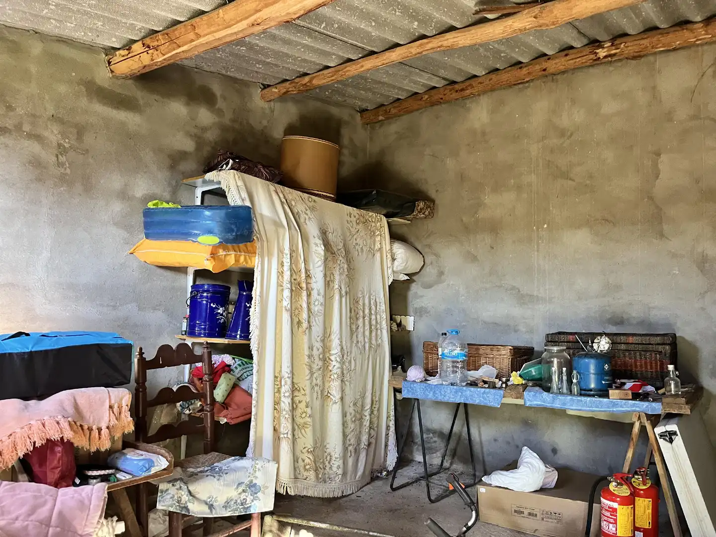 Cocina de Finca rústica en venta en Alquézar con Jardín privado