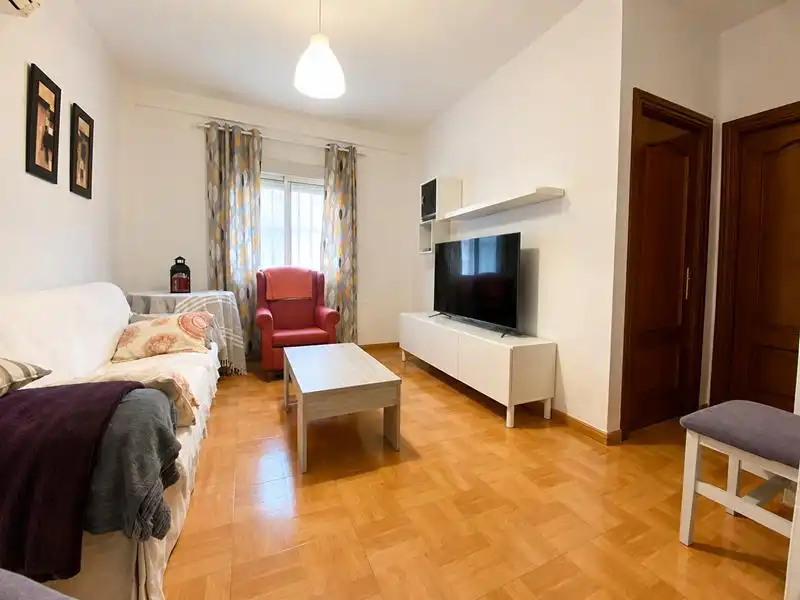 Sala de estar de Piso en venta en Málaga con Aire acondicionado, Calefacción y Amueblado