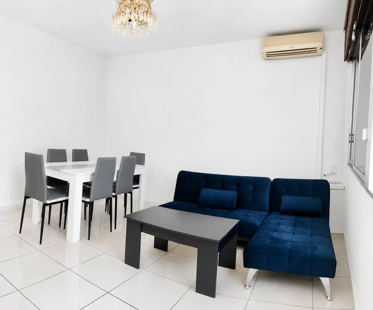 Living room of Flat for rent in Benicarló  with Air Conditioner, Heating and Furnished