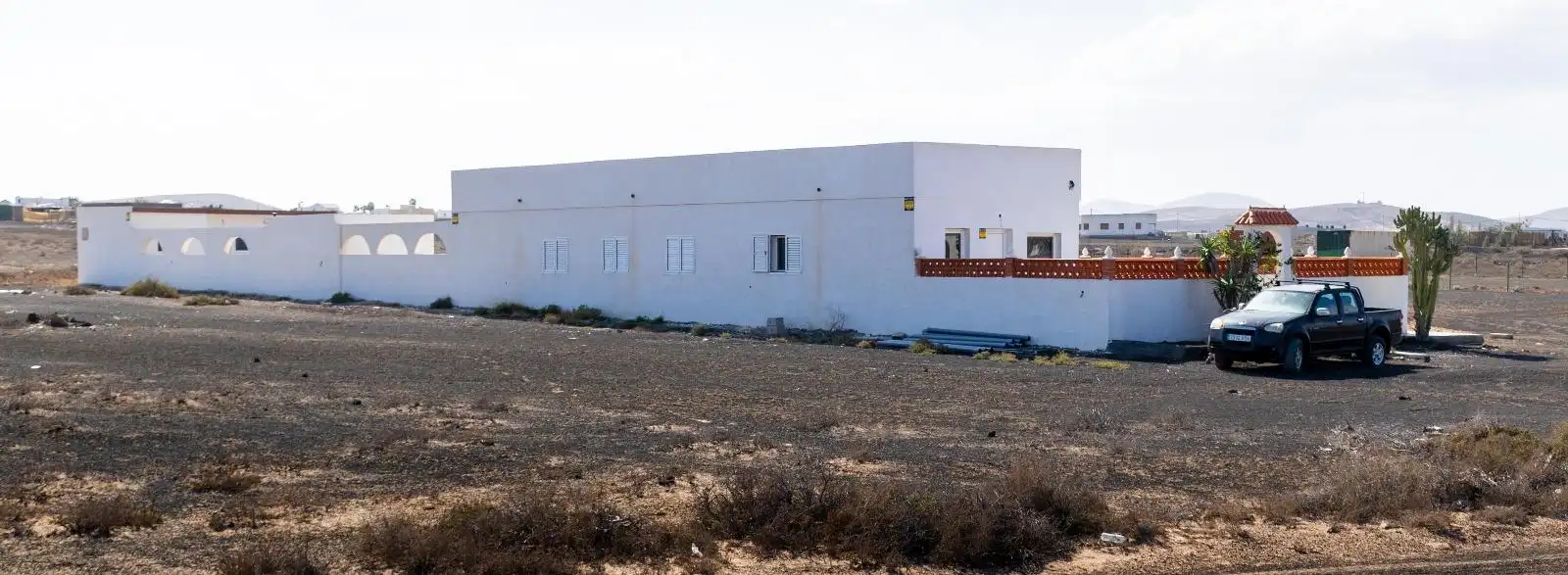 Exterior view of Houses for sale in La Oliva  with Private garden and Terrace