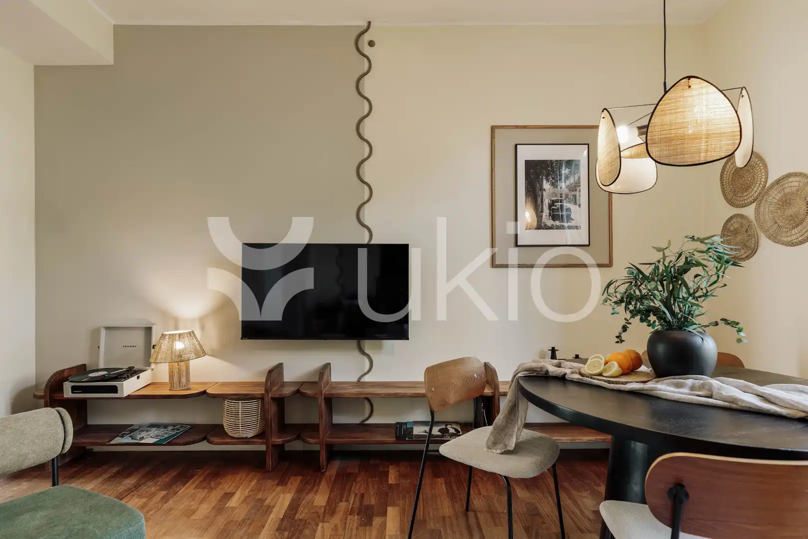 Sala d'estar de Apartament de lloguer en Barcelona amb Aire condicionat, Calefacció i Moblat