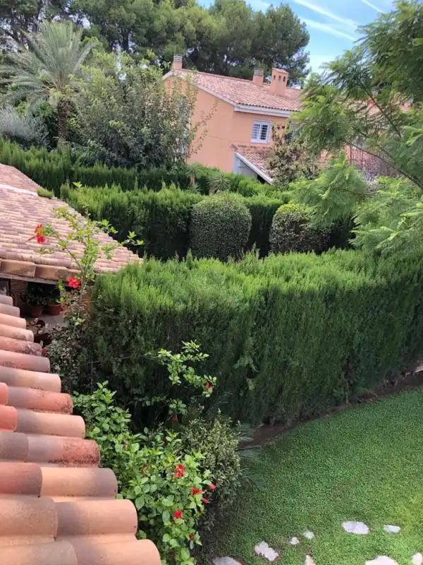 Jardín de Casa adosada de alquiler en Godella con Calefacción y Piscina