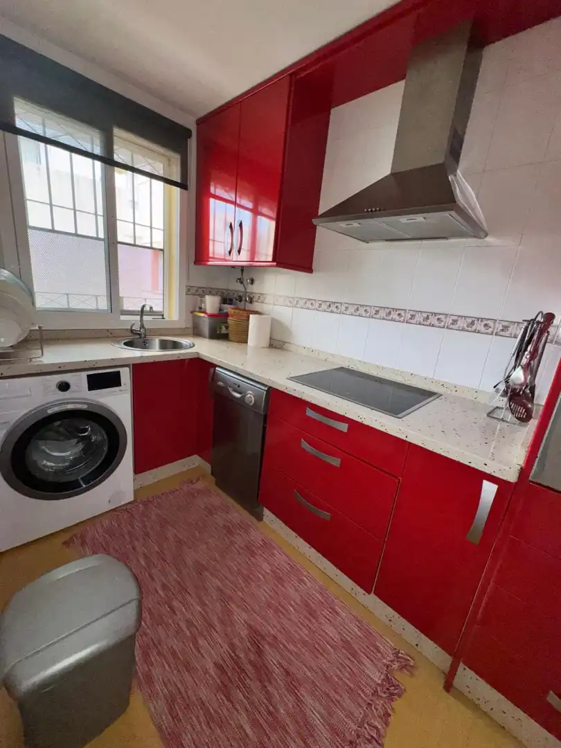 Kitchen of Flat for sale in La Algaba  with Air Conditioner and Heating