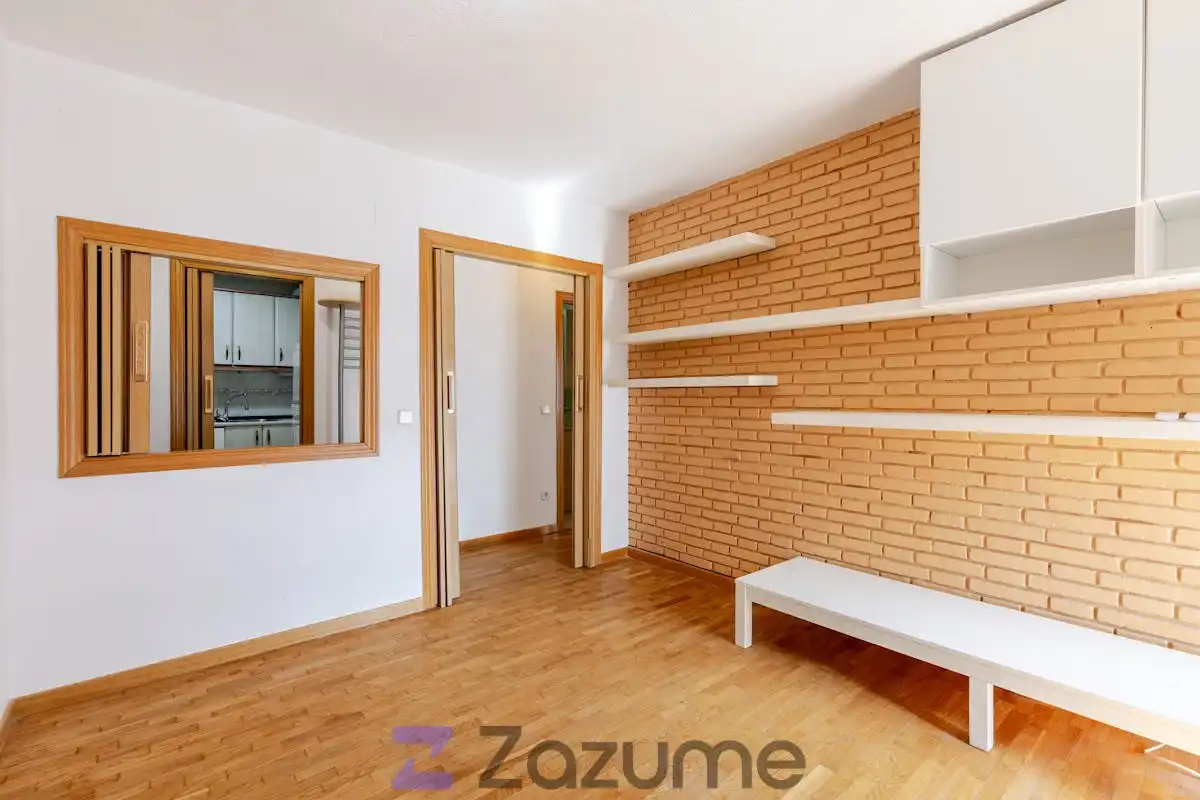 Sala d'estar de Pis de lloguer en Madrid amb Aire condicionat, Parquet i Terrassa