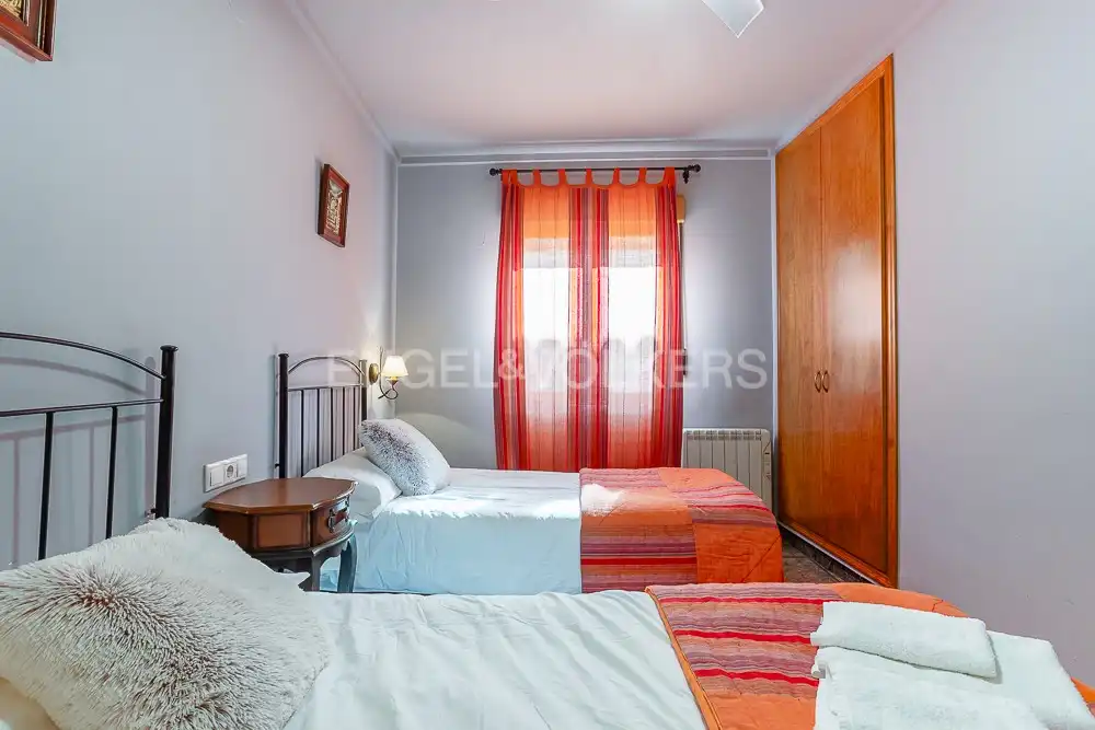 Bedroom of Houses for sale in La Vall de Laguar  with Air Conditioner, Heating and Terrace