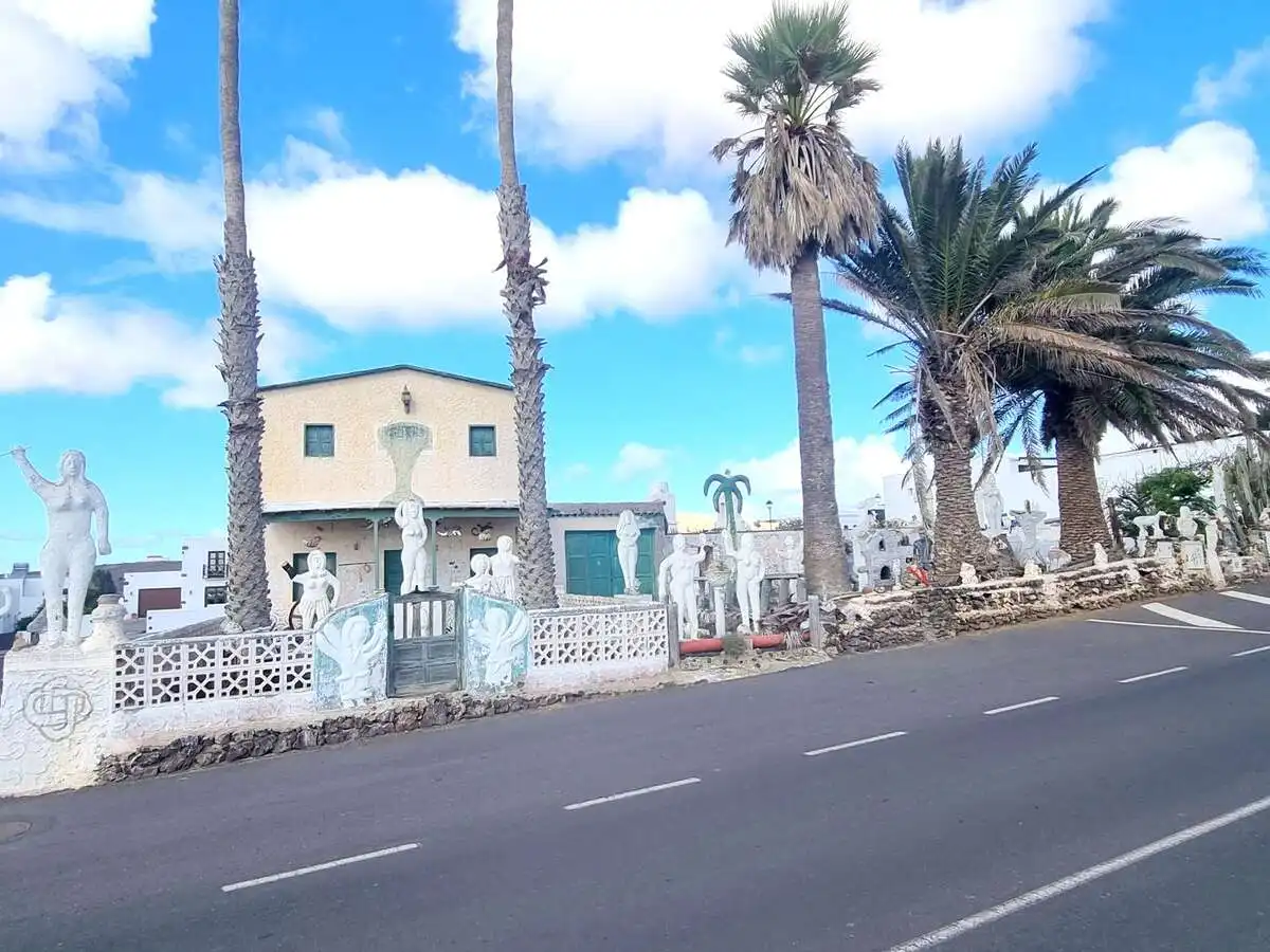 Außenansicht von Country house zum Verkauf in Teguise mit Privatgarten und Terrasse