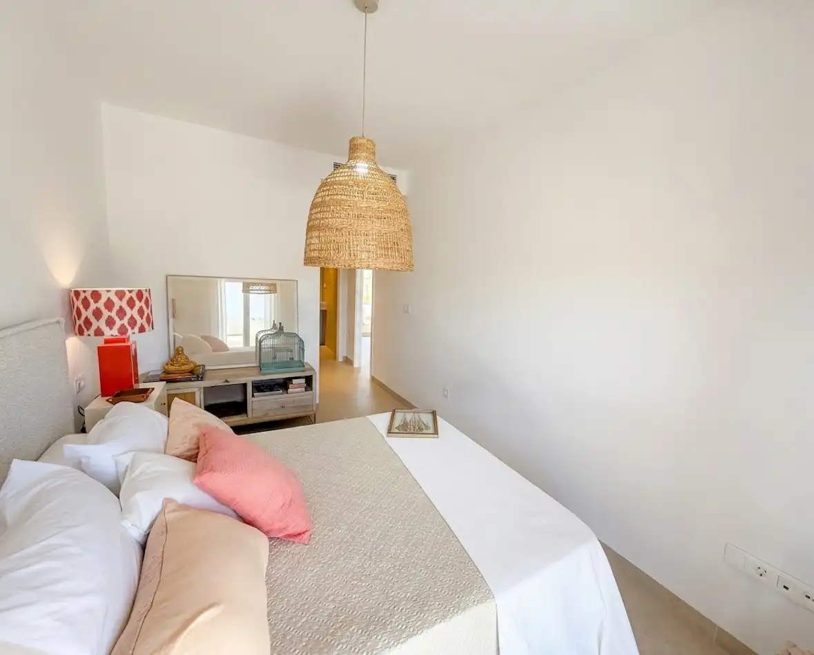 Schlafzimmer von Wohnung zum Verkauf in Cartagena mit Klimaanlage, Heizung und Terrasse