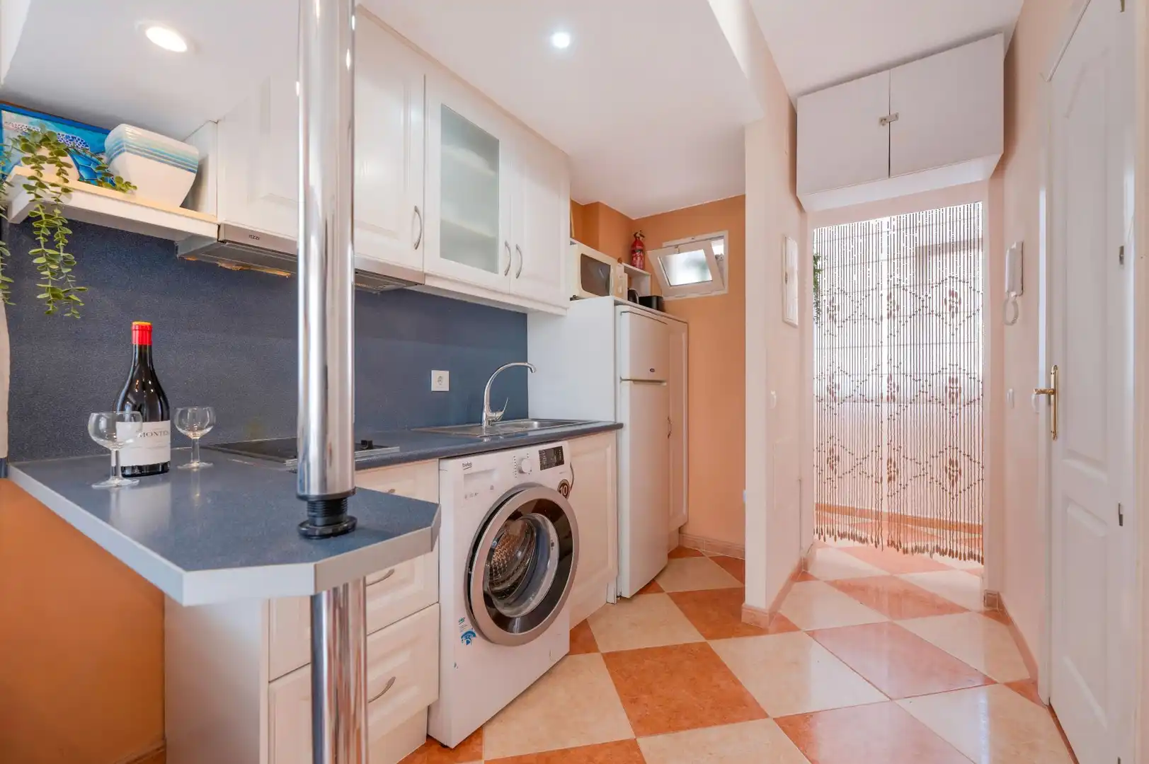 Kitchen of Apartments for rent in Benalmádena  with Air Conditioner, Heating and Furnished