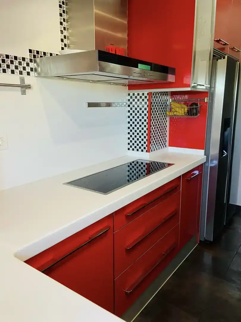 Küche von Wohnung zum Verkauf in Entrambasaguas mit Balkon