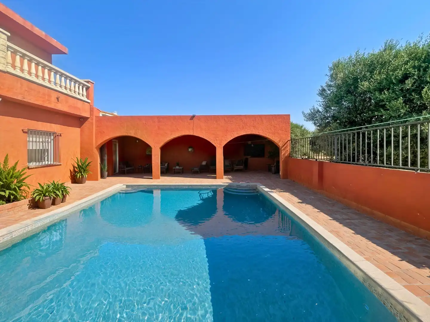Swimming pool of Houses for sale in Llers  with Heating, Terrace and Storage room