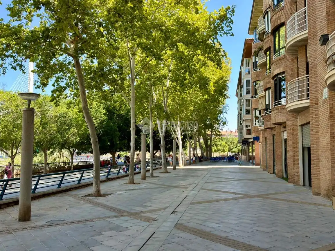 Vista exterior de Piso en venta en Murcia con Calefacción y Terraza