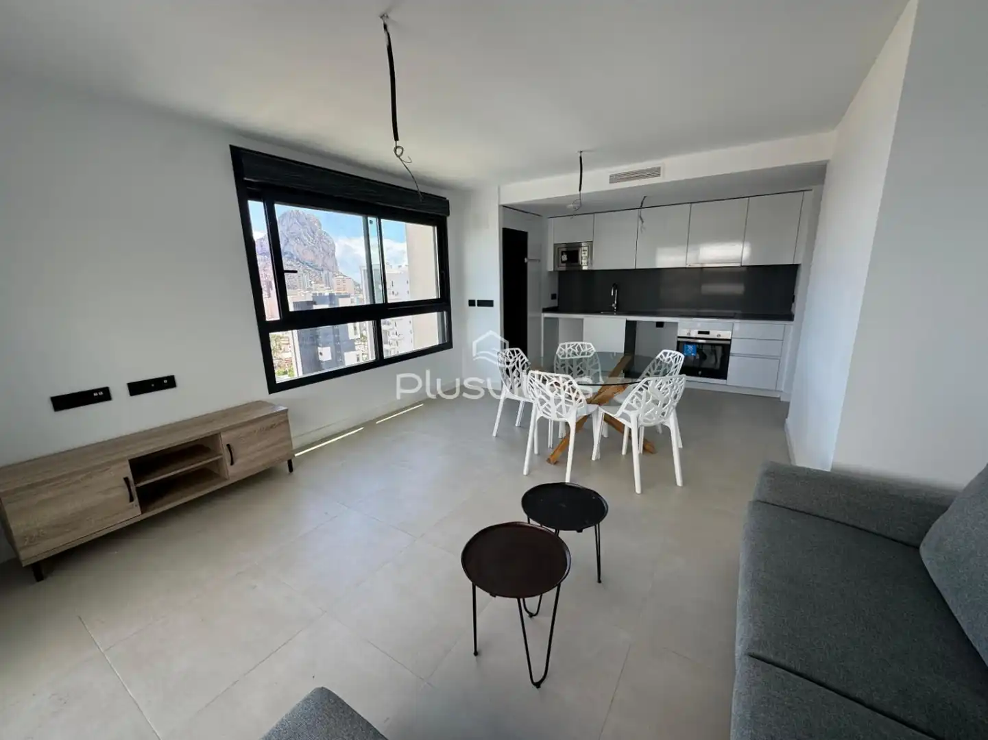 Sala d'estar de Apartament en venda en Calpe / Calp
