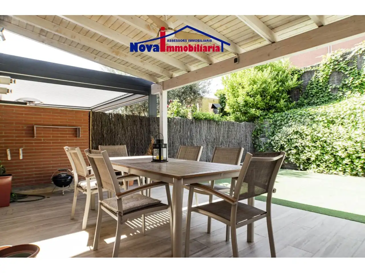 Terrasse von Haus oder Chalet zum Verkauf in Sant Esteve Sesrovires mit Klimaanlage, Heizung und Privatgarten