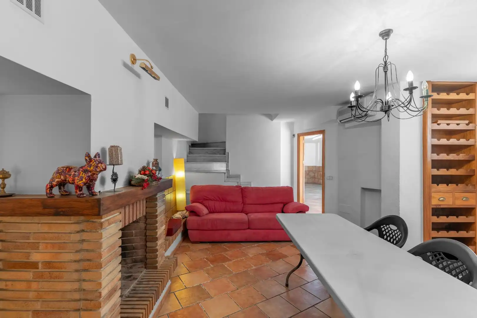 Sala d'estar de Dúplex en venda en Almería amb Aire condicionat, Calefacció i Jardí privat