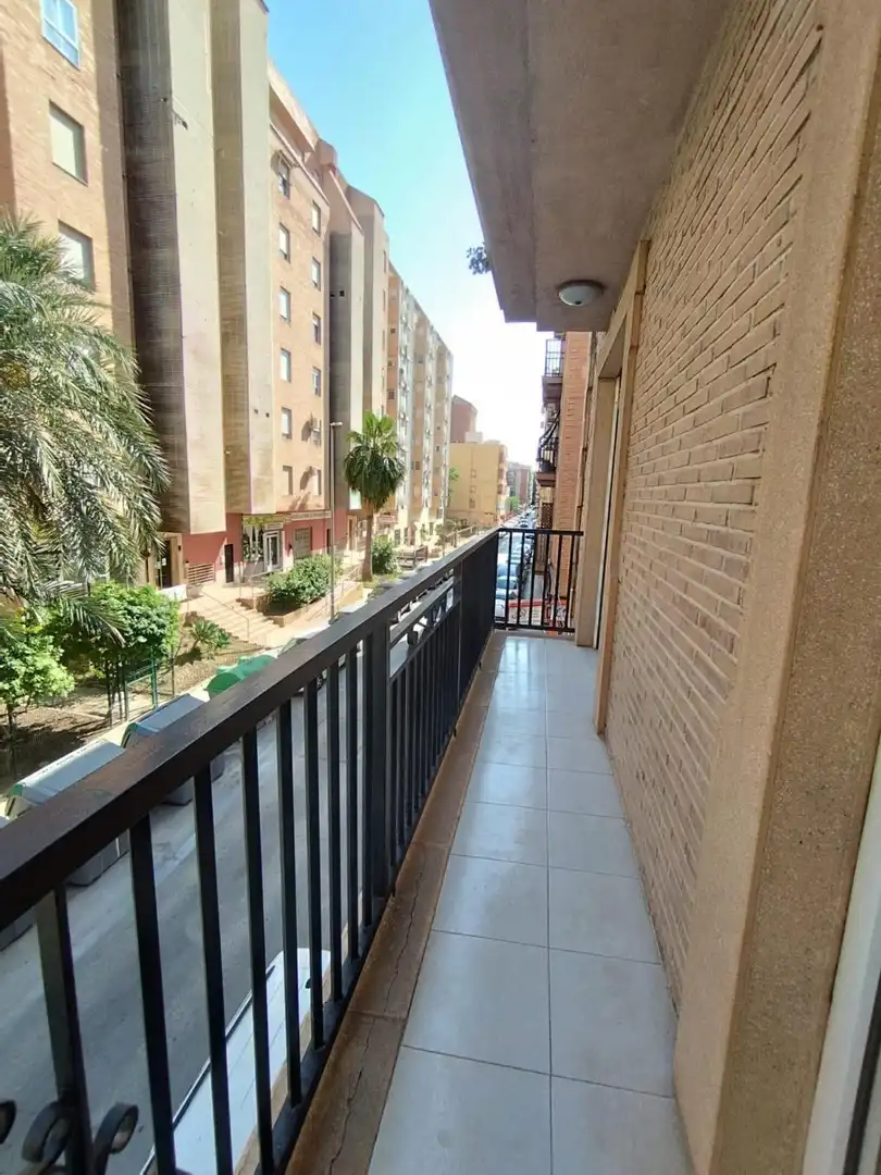 Terraza de Piso de alquiler en Murcia con Aire acondicionado, Amueblado y Balcón