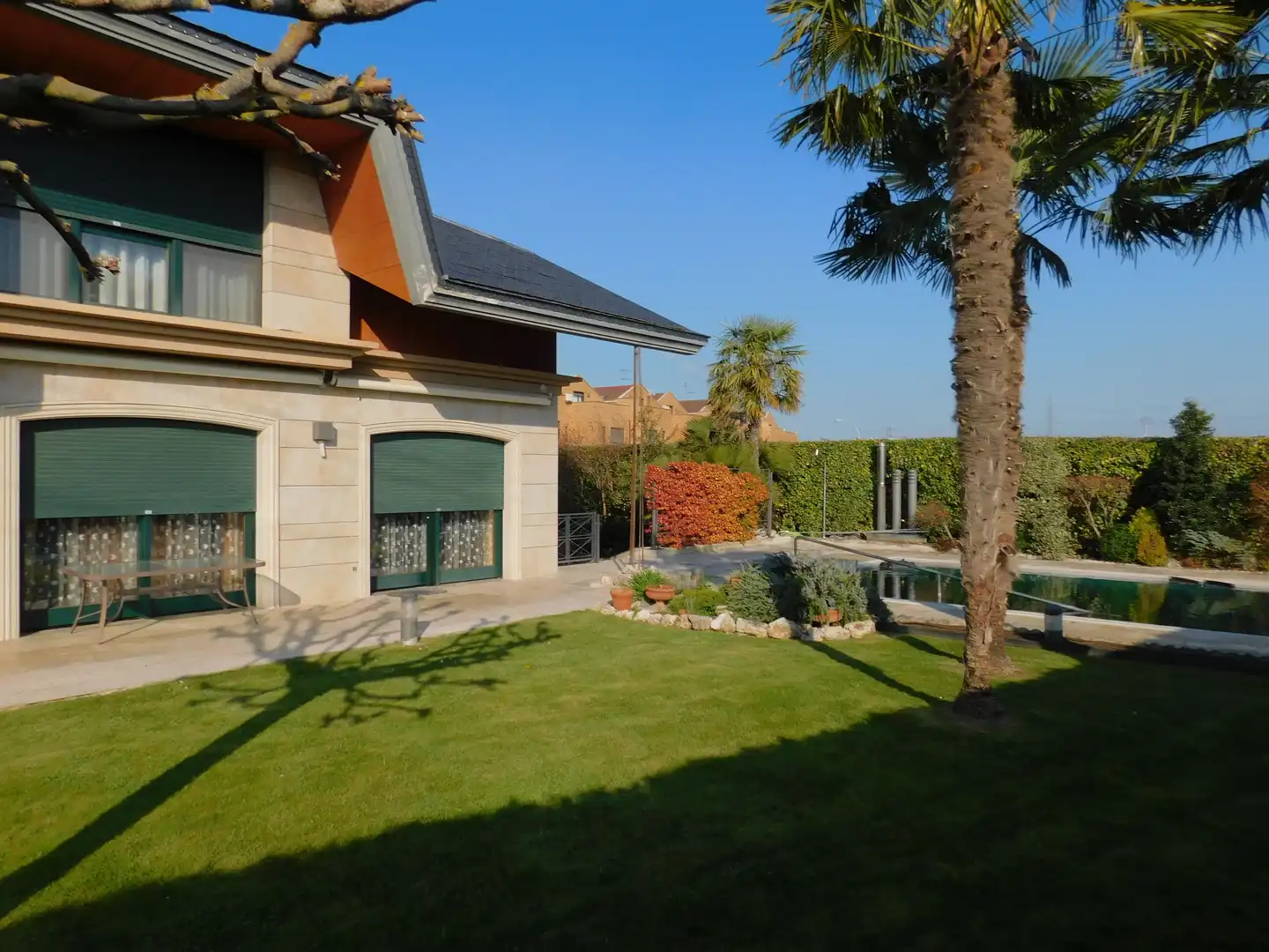 Jardín de Casa o chalet en venta en Zizur Mayor / Zizur Nagusia con Calefacción, Jardín privado y Terraza
