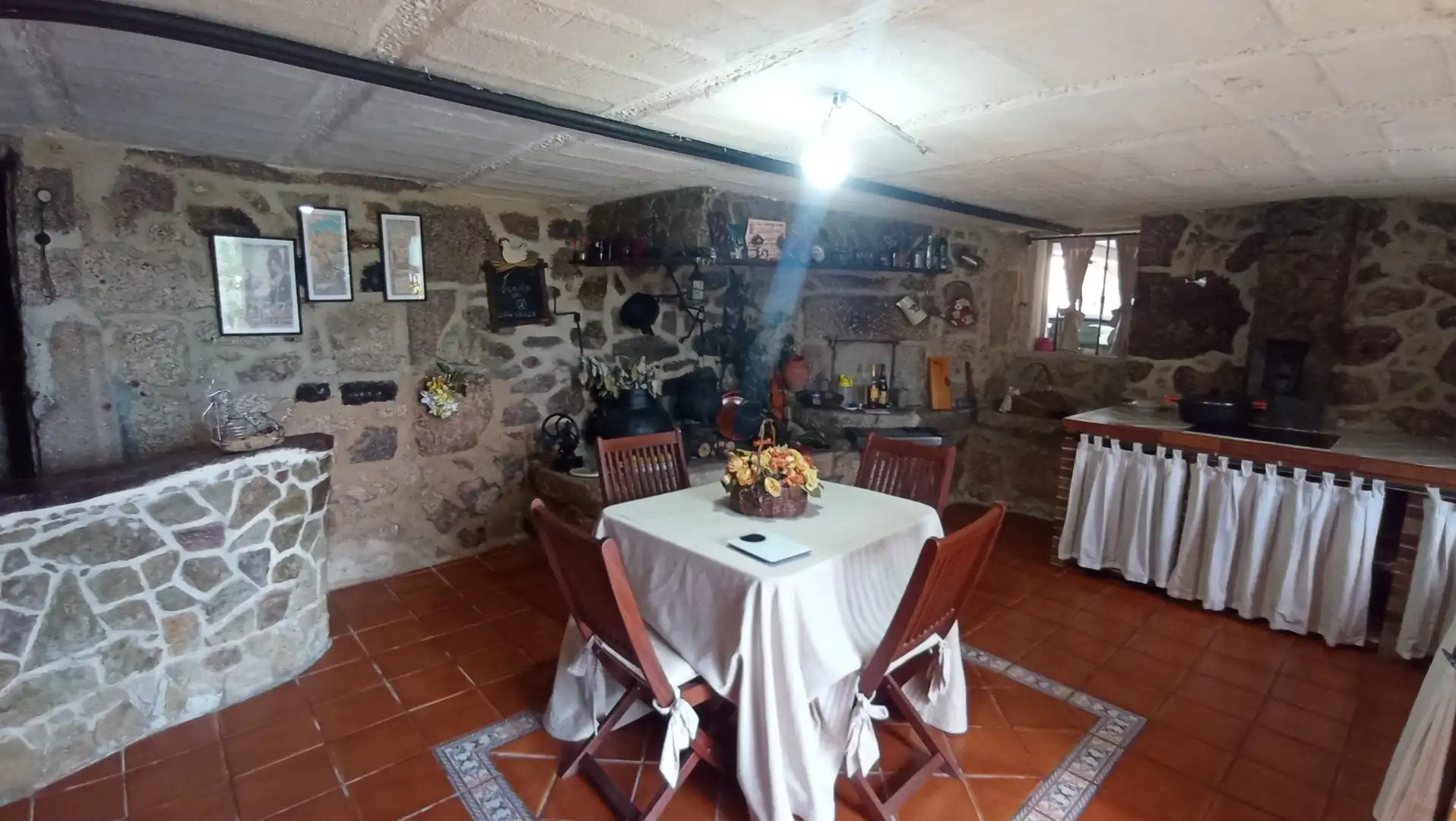 Comedor de Casa o chalet en venta en Ponte Caldelas con Calefacción, Jardín privado y Parquet