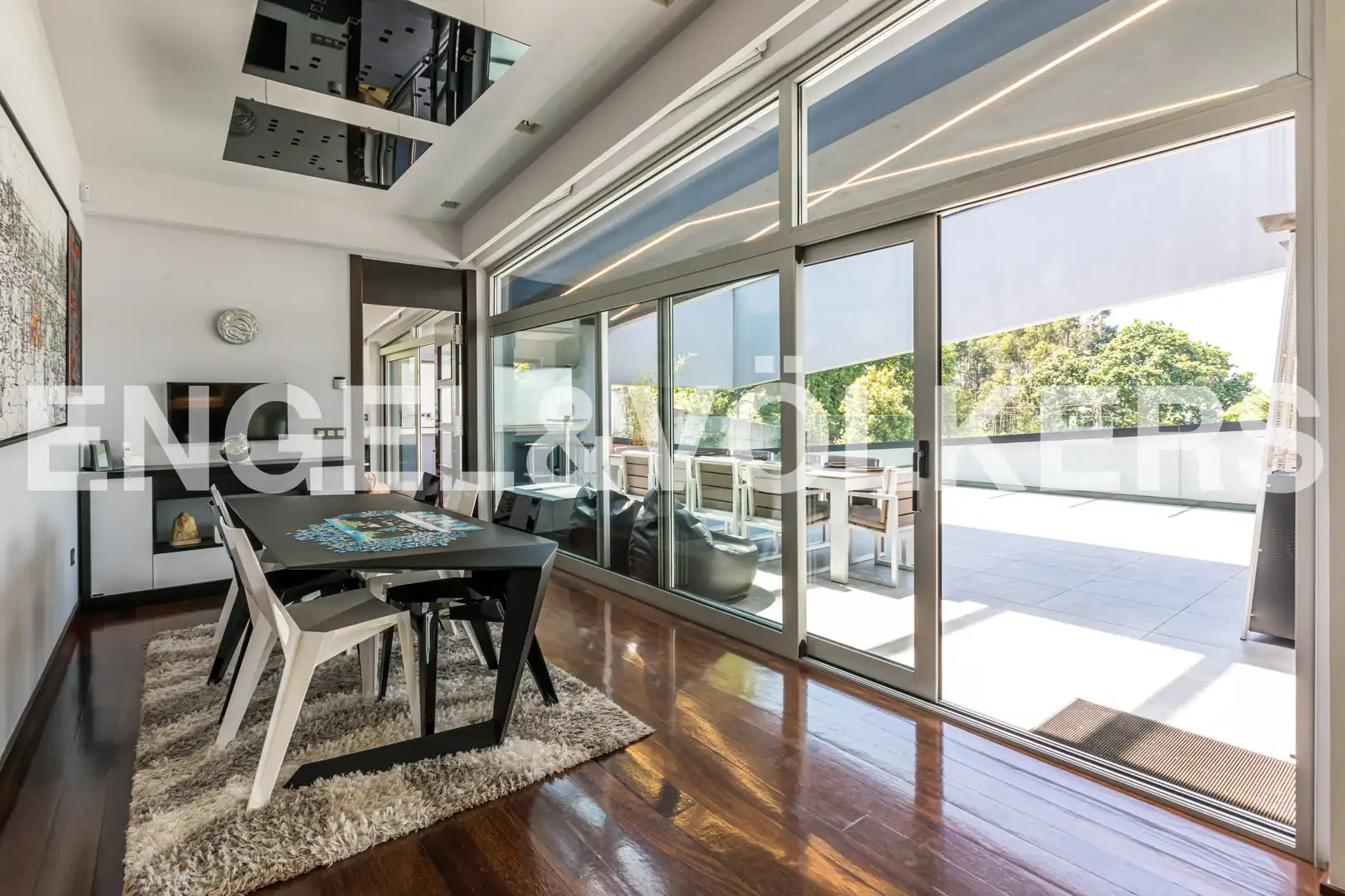 Sala de estar de Casa o chalet en venta en Gijón  con Calefacción, Parquet y Trastero
