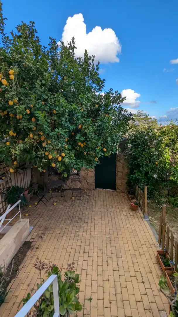 Garden of Houses for sale in Tomares  with Air Conditioner, Heating and Terrace