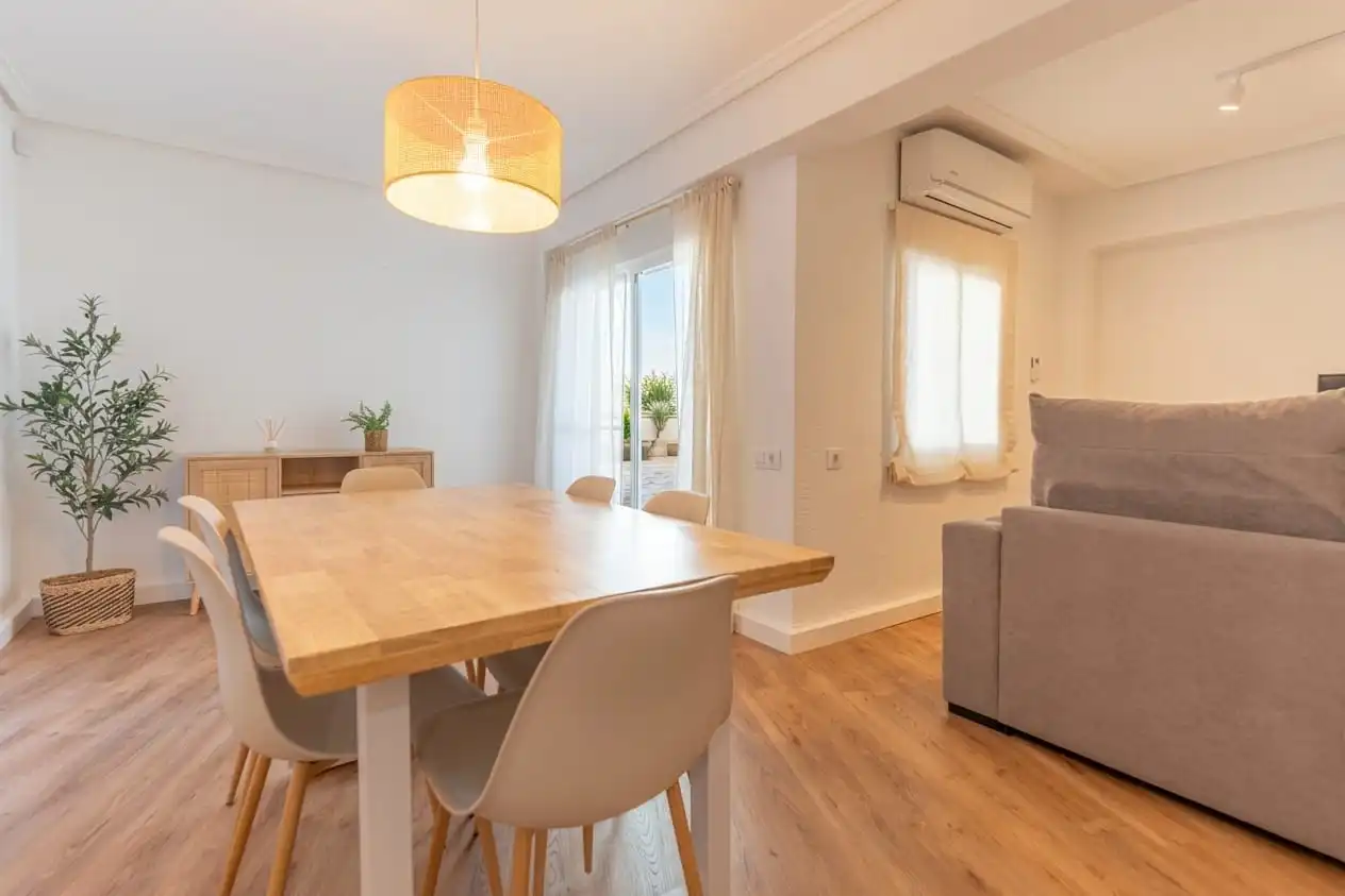 Comedor de Apartamento en venta en Sueca con Aire acondicionado, Calefacción y Parquet