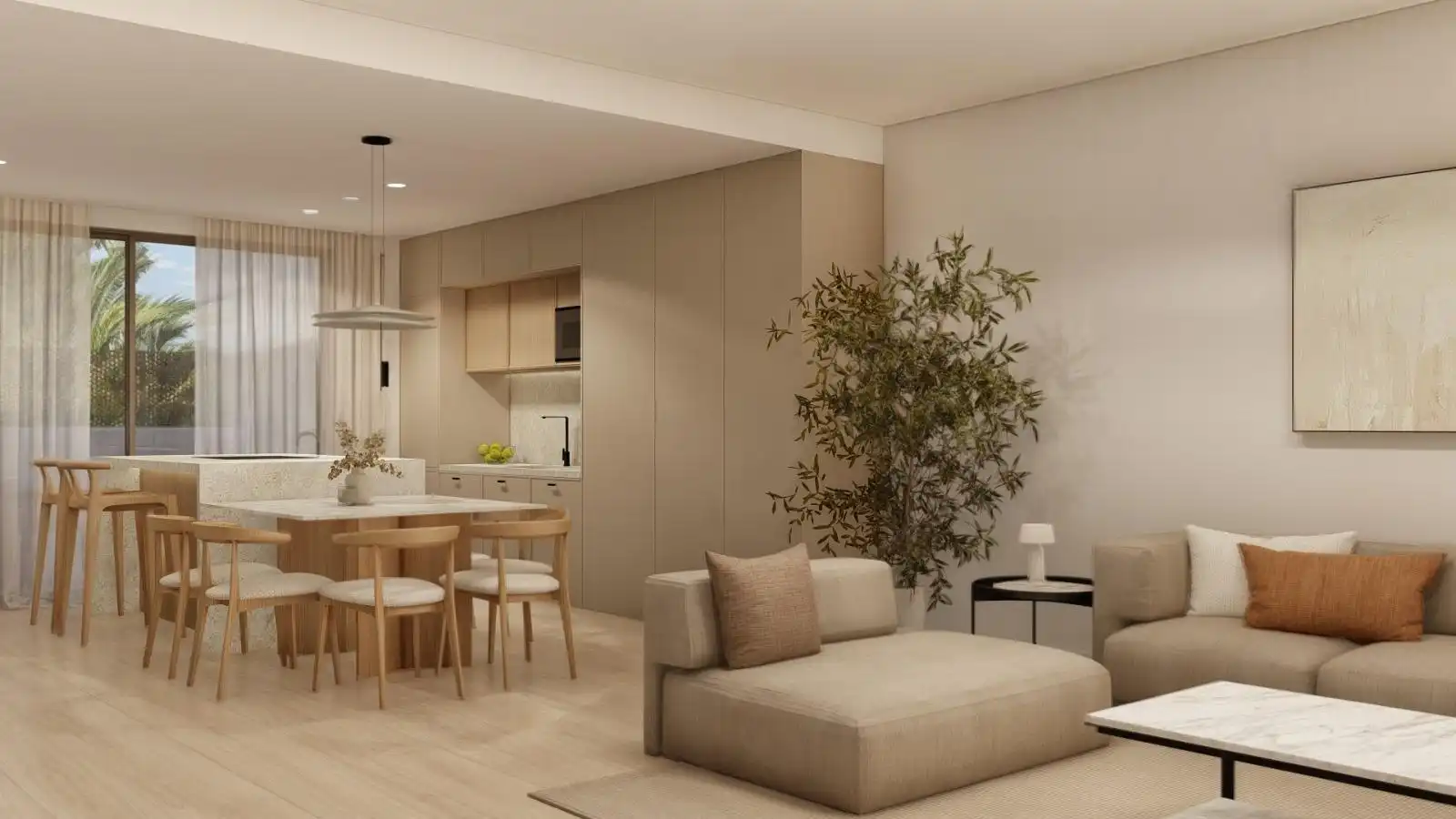 Sala d'estar de Casa o xalet en venda en Murcia amb Aire condicionat, Jardí privat i Terrassa