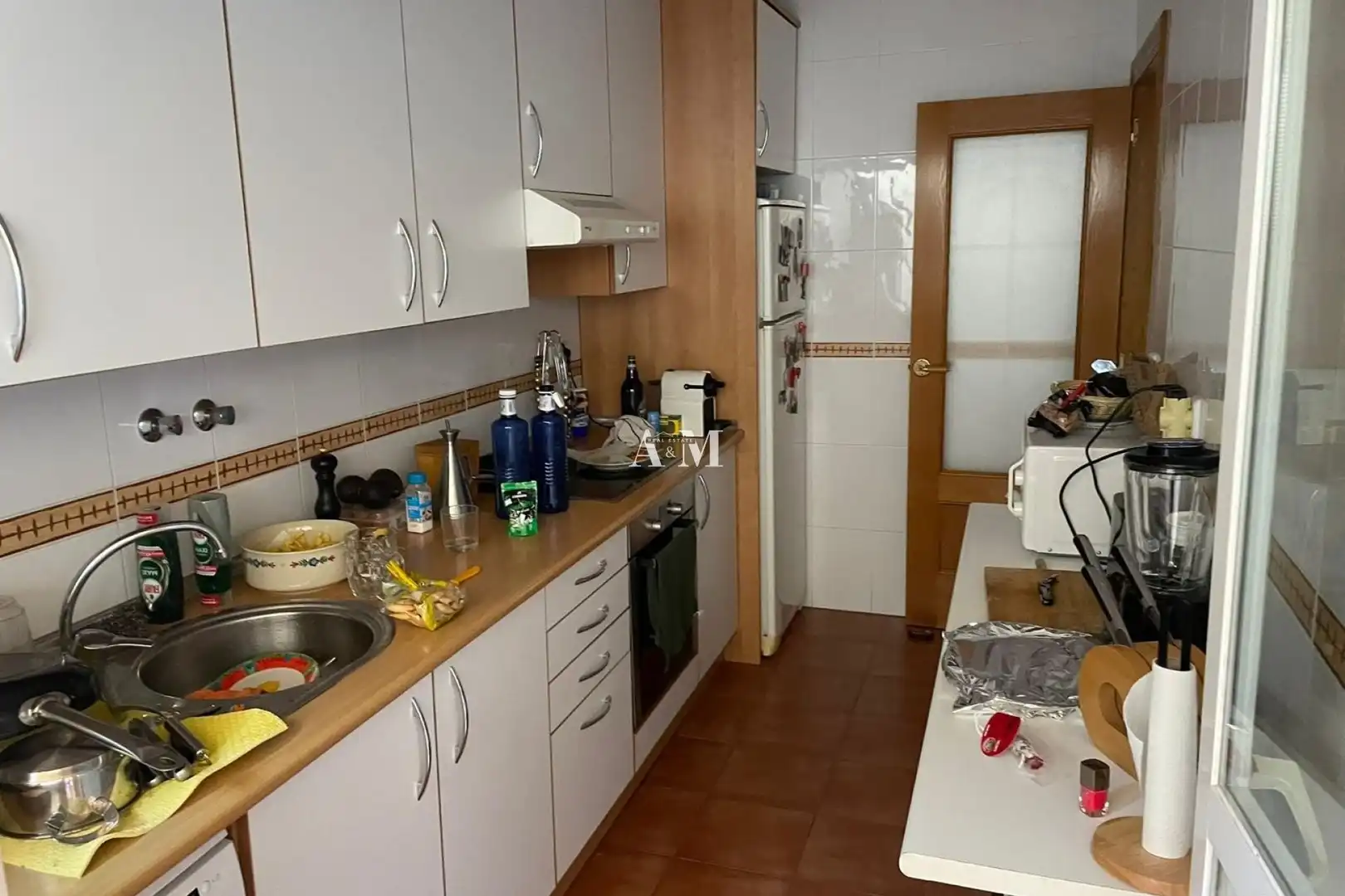 Cuina de Casa o xalet de lloguer en Orihuela amb Jardí privat, Terrassa i Moblat