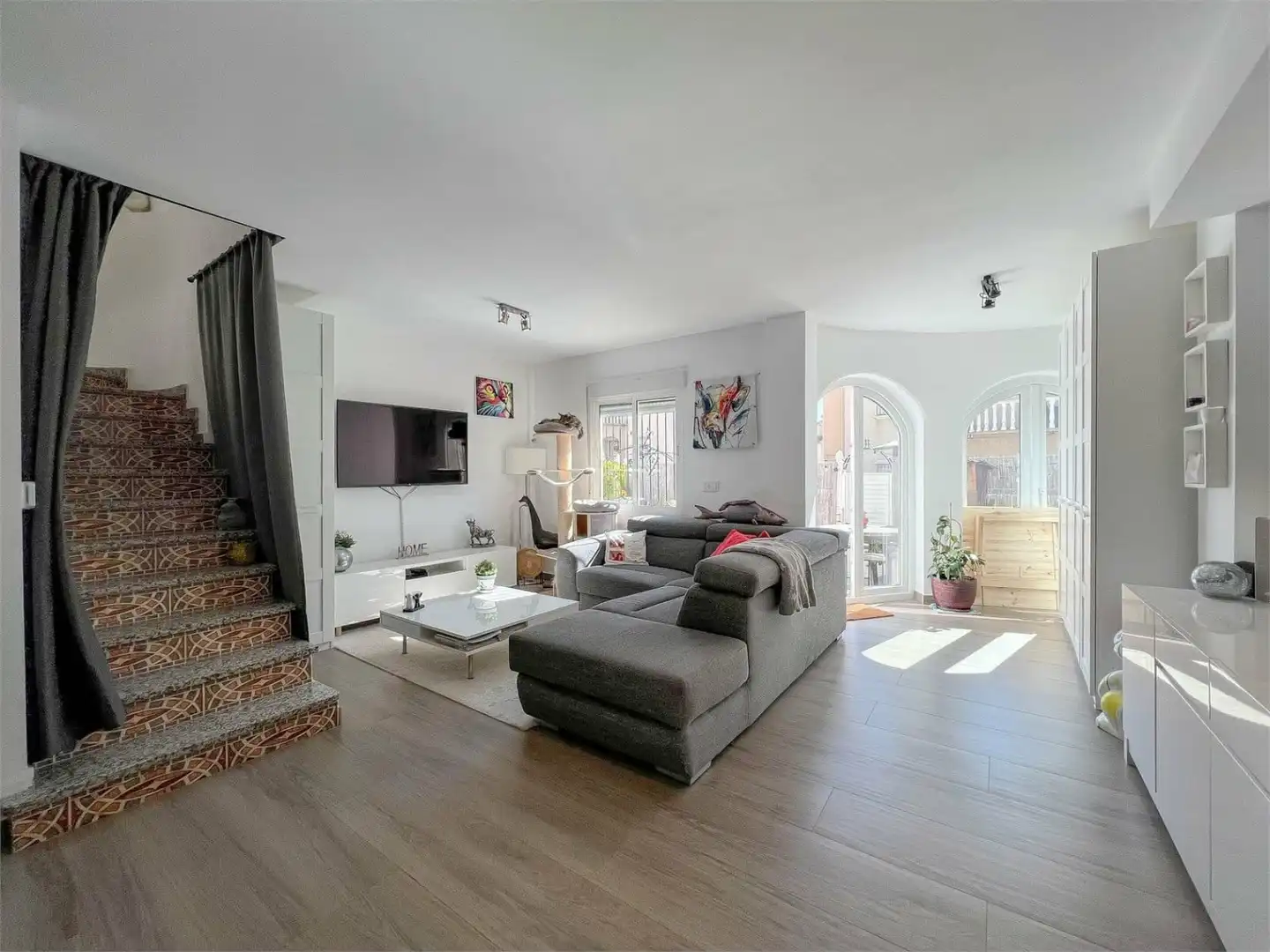 Sala de estar de Casa o chalet en venta en Orihuela con Aire acondicionado, Jardín privado y Terraza