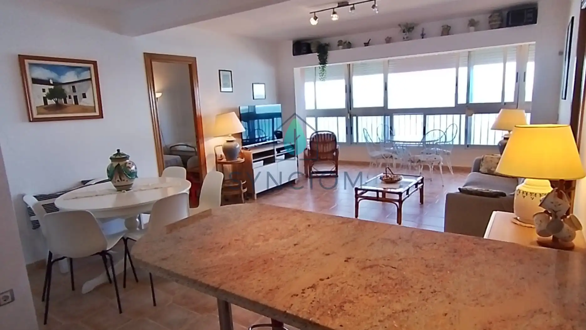 Comedor de Piso en venta en Sueca con Calefacción, Terraza y Trastero