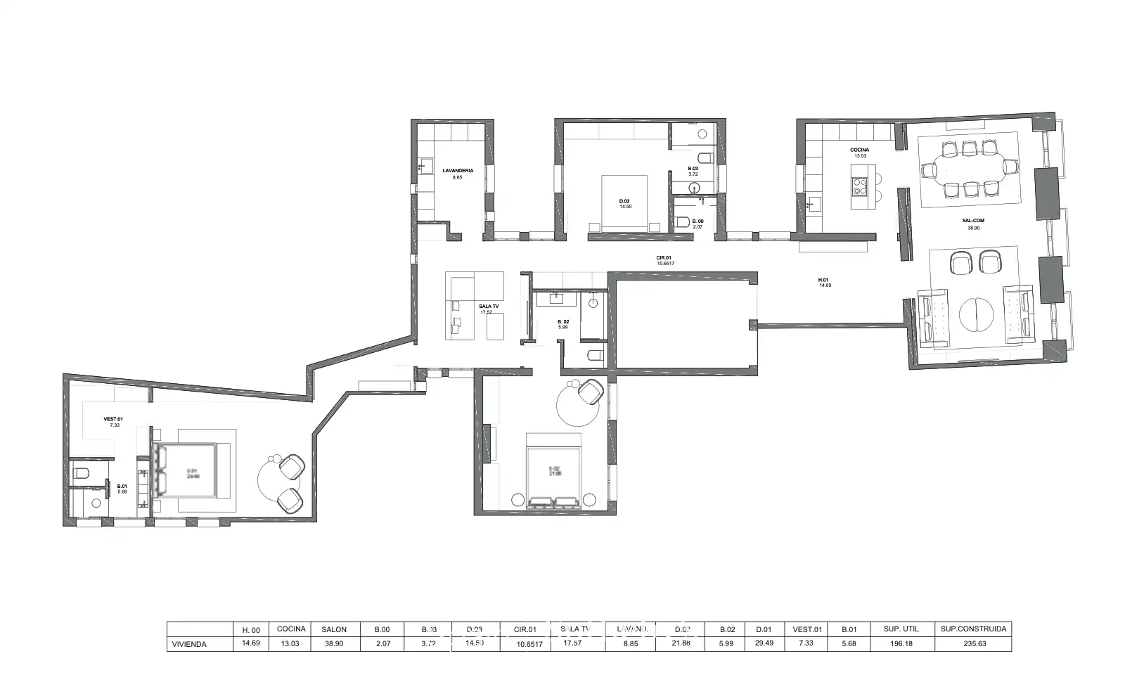 Apartament amb ascensor en venda a Centro, imagen 61