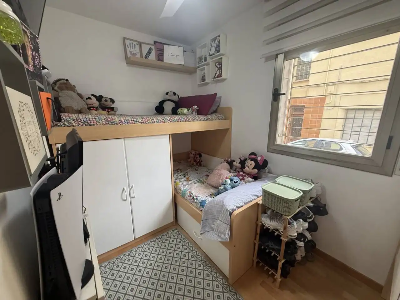 Schlafzimmer von Wohnung zum Verkauf in Sabadell mit Klimaanlage, Heizung und Parkett