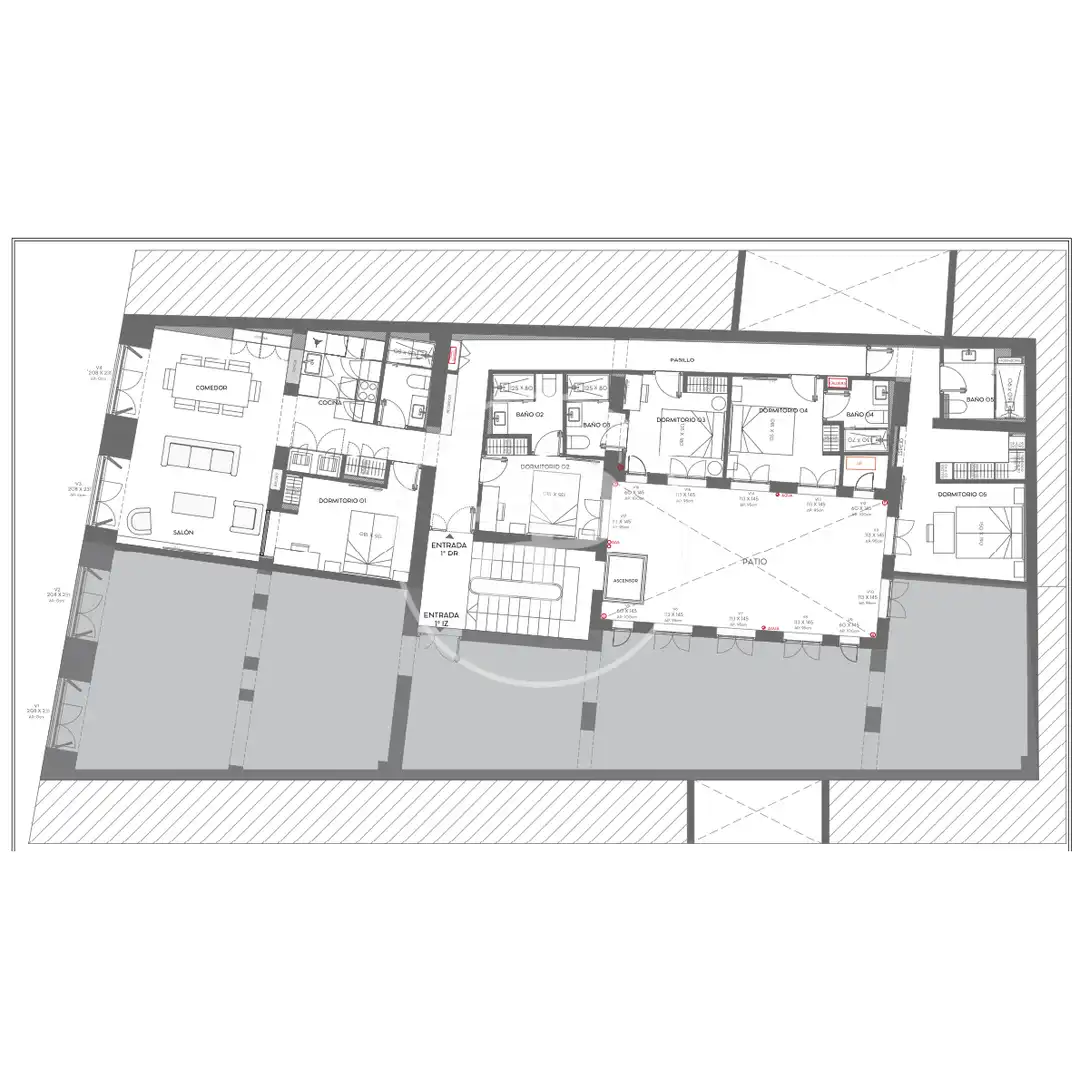 Flat for sale in Madrid  with Air Conditioner, Heating and Furnished