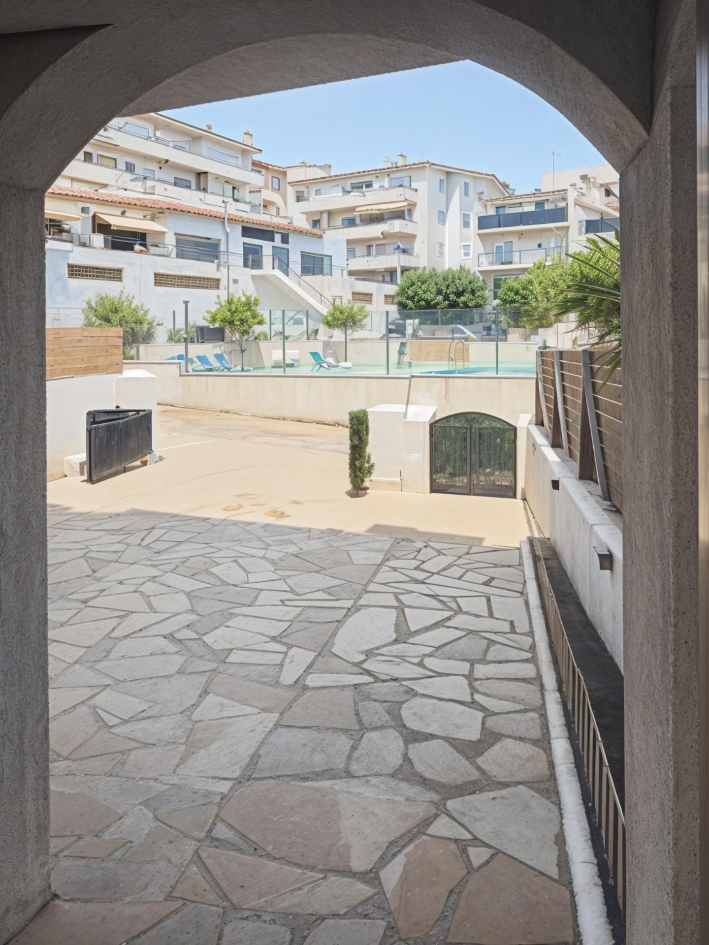 Terrace of Single-family semi-detached for sale in Blanes  with Heating, Terrace and Balcony