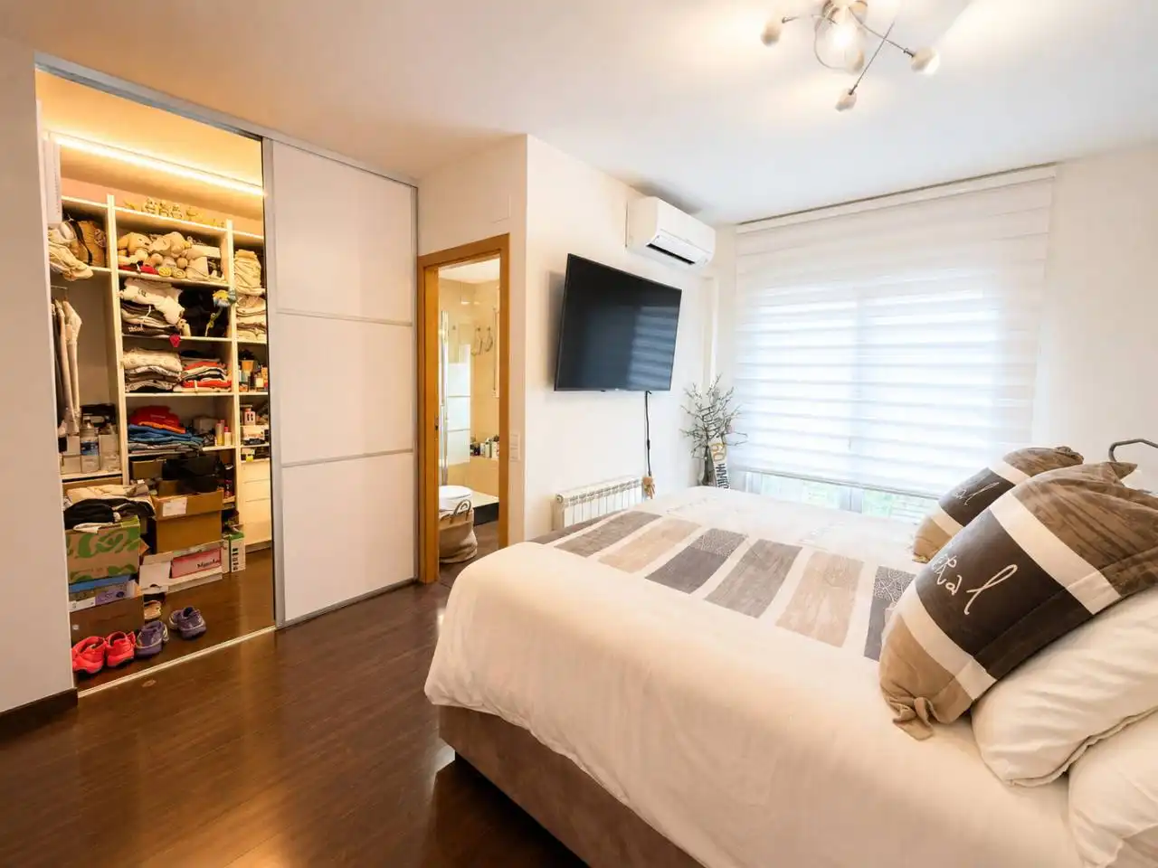 Bedroom of Houses for sale in Vidreres  with Air Conditioner, Heating and Private garden