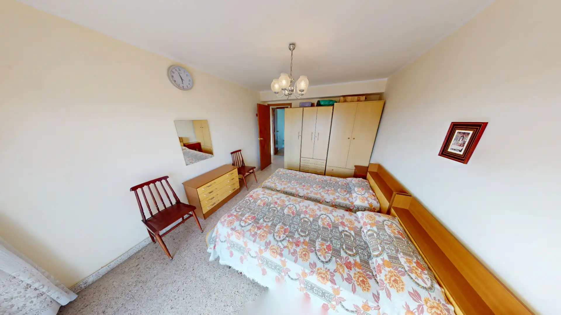 Bedroom of Flat for sale in Alicante / Alacant  with Parquet flooring, Terrace and Furnished