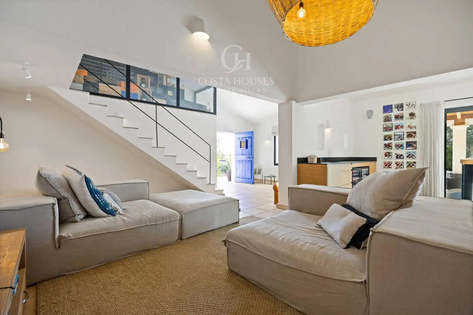 Living room of Houses for sale in Jávea / Xàbia  with Air Conditioner, Heating and Private garden