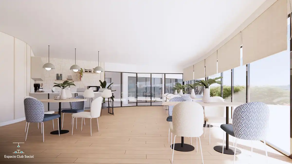 Dining room of Apartments for sale in Mijas  with Air Conditioner, Private garden and Terrace