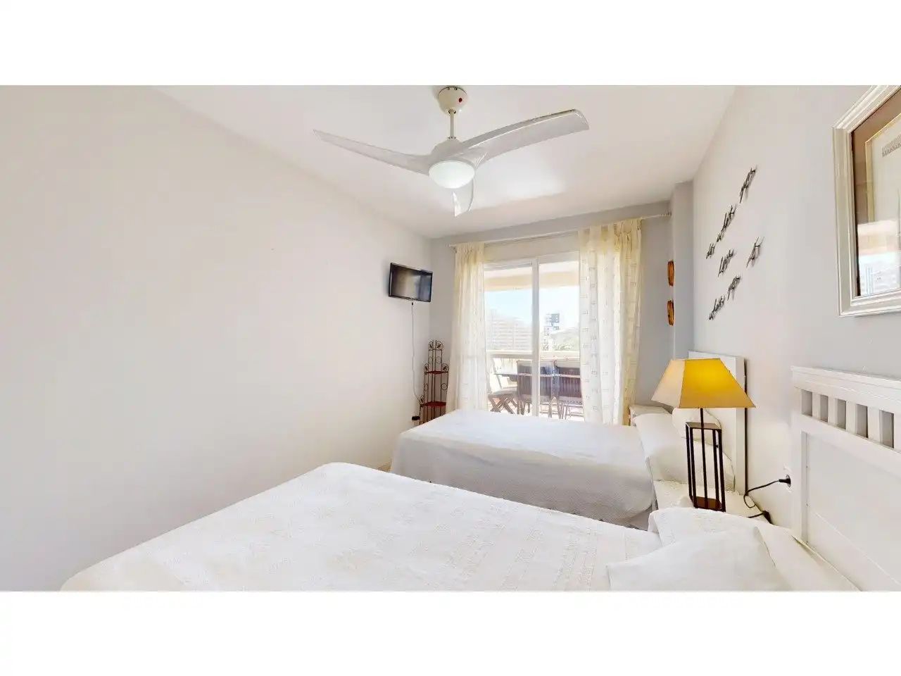 Bedroom of Flat for sale in Cullera  with Air Conditioner, Private garden and Terrace
