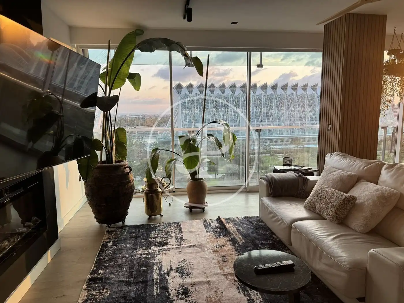 Sala de estar de Piso de alquiler en Valencia con Aire acondicionado, Calefacción y Jardín privado
