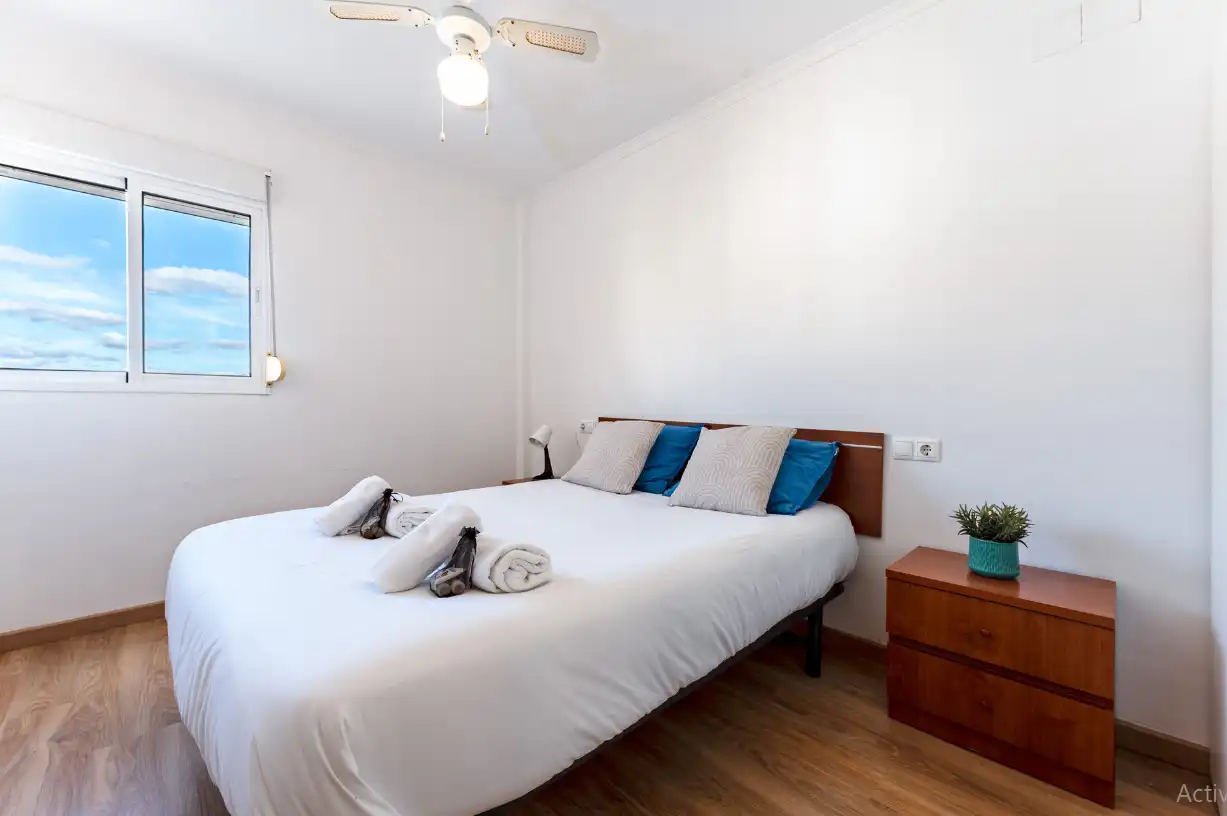 Bedroom of Flat for sale in Benalmádena  with Air Conditioner, Heating and Furnished