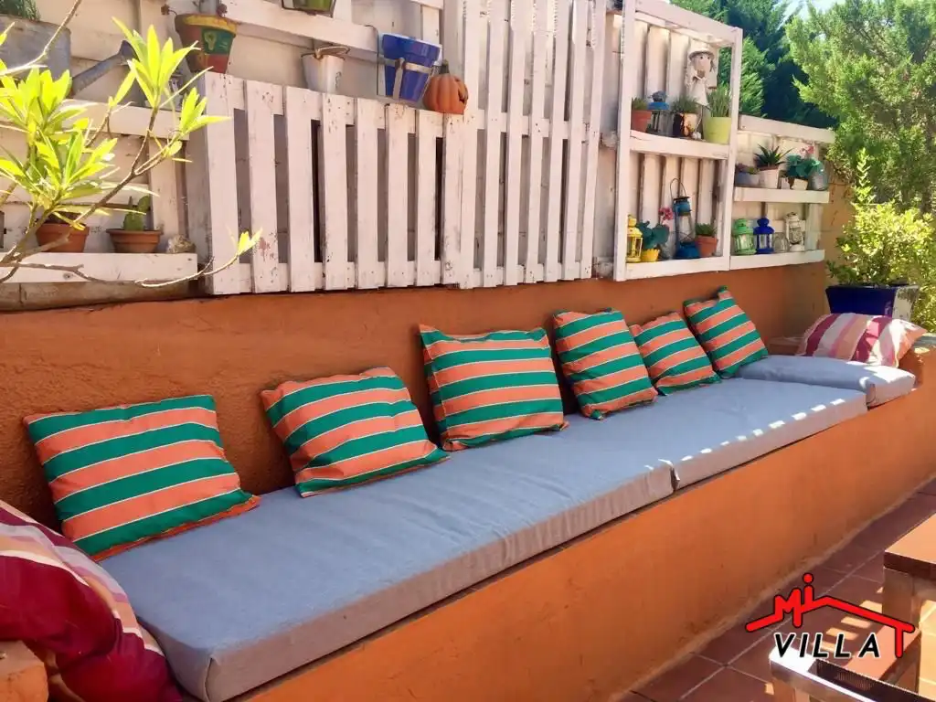 Terraza de Casa o chalet de alquiler en Limpias con Calefacción, Terraza y Amueblado