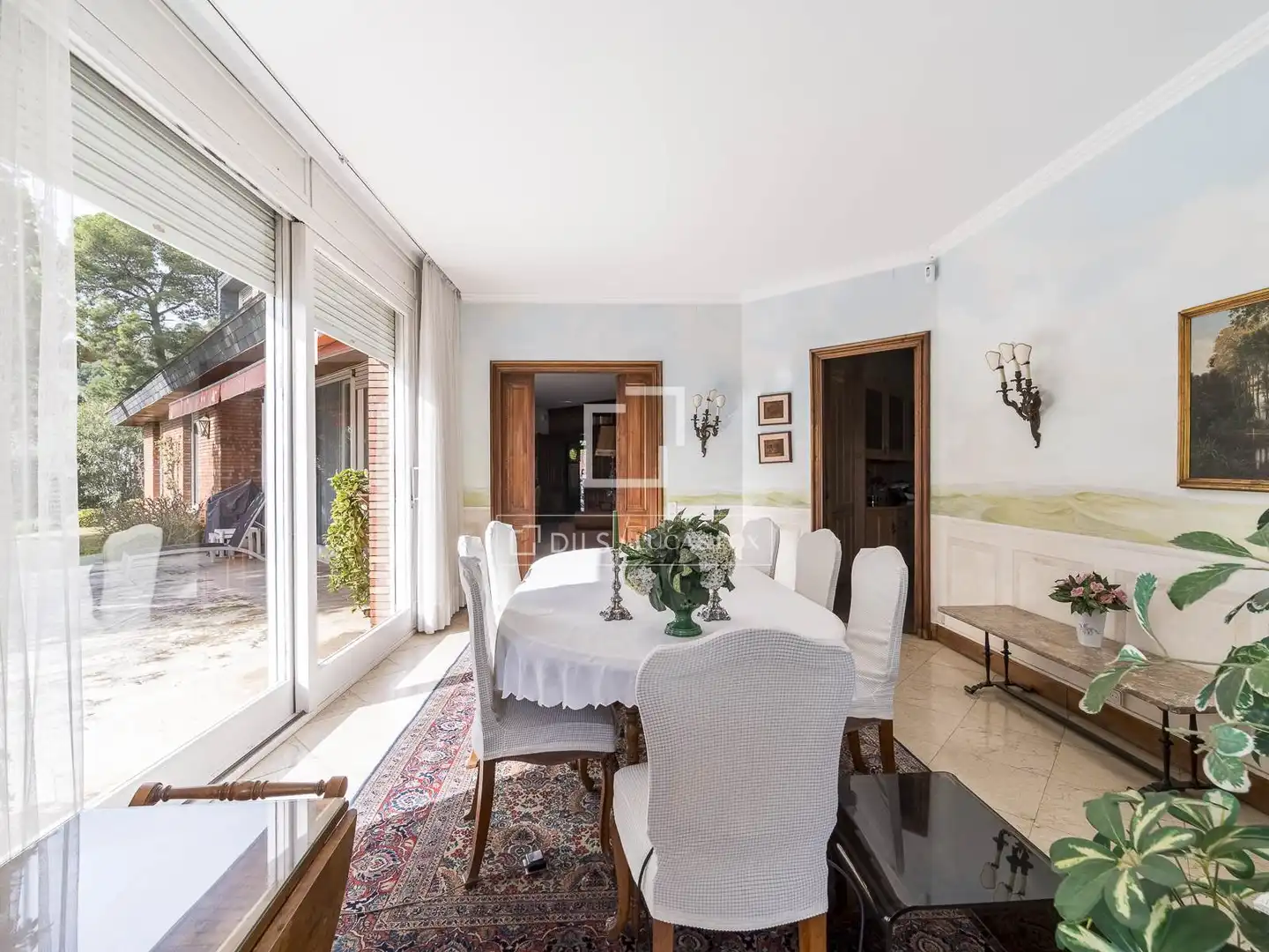 Comedor de Casa o chalet en venta en Barcelona con Calefacción, Jardín privado y Trastero