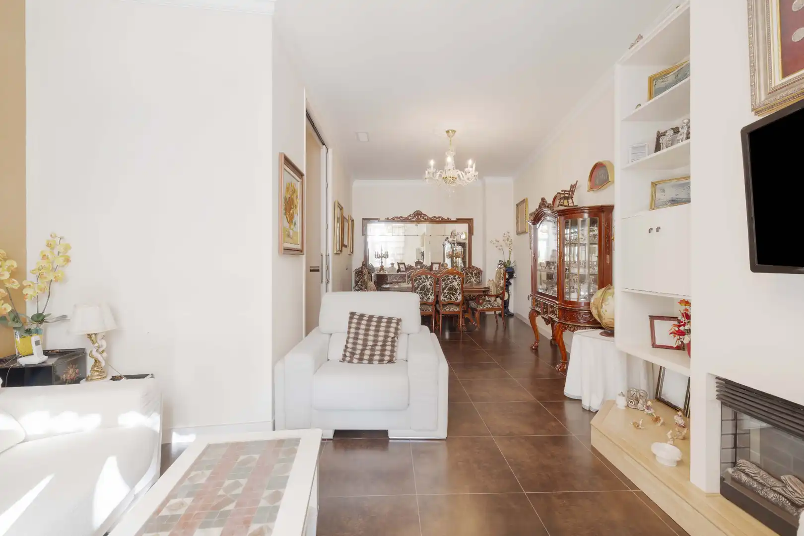 Living room of Flat for sale in Málaga  with Air Conditioner and Storage room